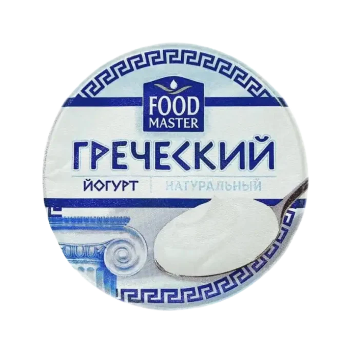 ЙОГУРТ ГРЕЧЕСКИЙ FOODMASTER НАТУРАЛЬНЫЙ 8,4%/130 ГР/ПЛ.СТ