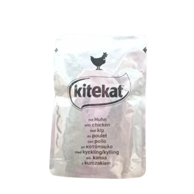КОРМ ВЛАЖНЫЙ KITEKAT КУРИЦА В ЖЕЛЕ/85 ГР/П.П