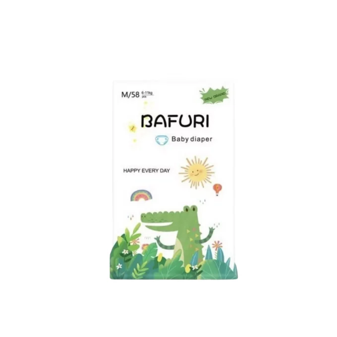 ПОДГУЗНИКИ ДЕТСКИЕ BAFURI M/3, 58ШТ