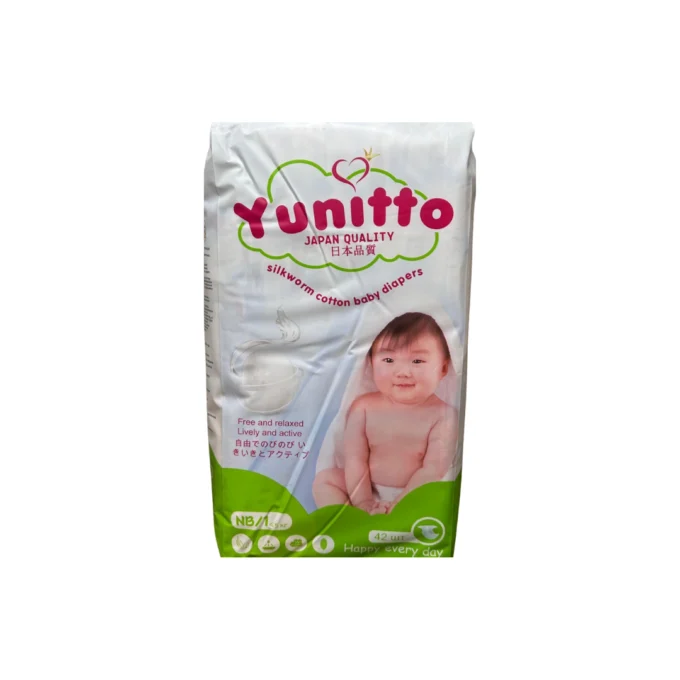 ПОДГУЗНИКИ ДЕТСКИЕ YUNITTO NB/1, 42ШТ