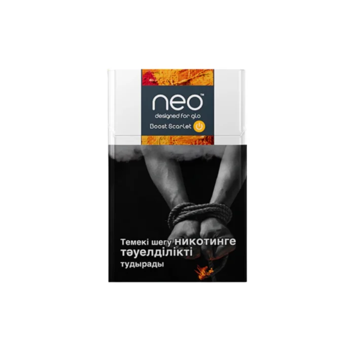 СИГАРЕТЫ НАГРЕВАЕМЫЕ NEO BOOST SCARLET