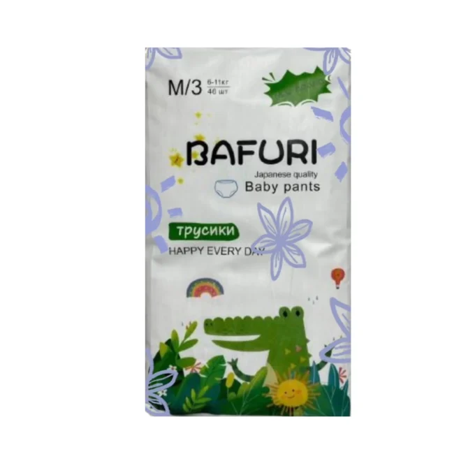ТРУСИКИ ДЕТСКИЕ BAFURI M/3, 46 ШТ
